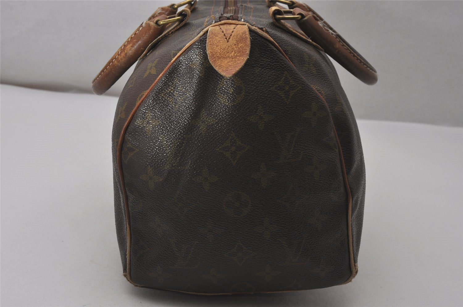 Authentic Louis Vuitton Monogram Speedy 30 USA Model Hand Boston Bag LV 9132I