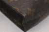 Auth Louis Vuitton Monogram Poche Toilette 15 M47546 Cosmetics Pouch Junk 9132J