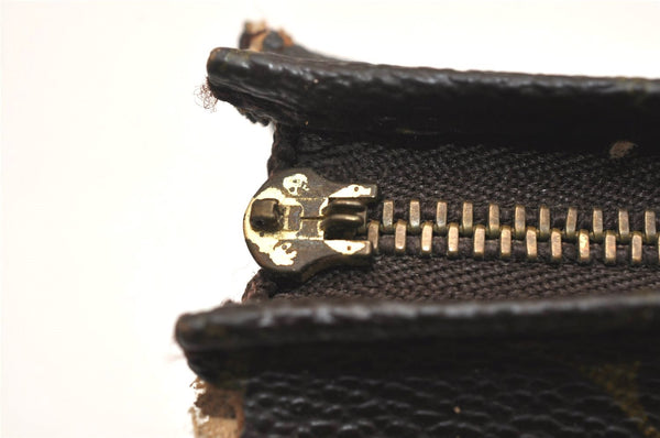 Auth Louis Vuitton Monogram Poche Toilette 15 M47546 Cosmetics Pouch Junk 9132J