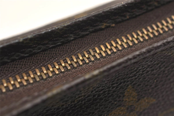 Auth Louis Vuitton Monogram Poche Toilette 15 M47546 Cosmetics Pouch Junk 9132J