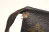 Auth Louis Vuitton Monogram Poche Toilette 15 M47546 Cosmetics Pouch Junk 9132J