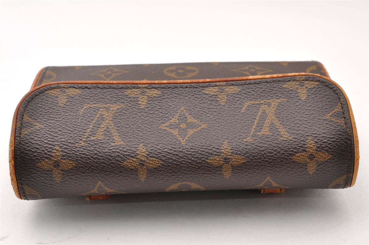Auth Louis Vuitton Monogram Pochette Florentine Pouch Waist Bag M51855 LV 9133I