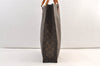 Authentic Louis Vuitton Monogram Sac Plat Hand Tote Bag M51140 LV 9133J