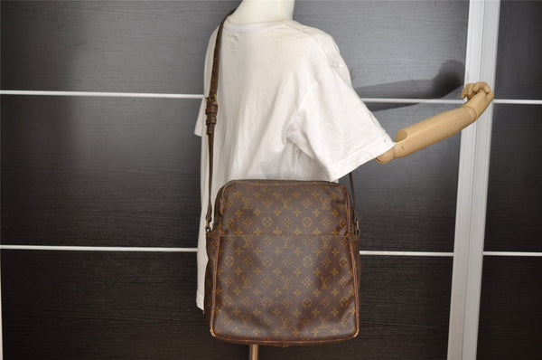 Authentic Louis Vuitton Monogram Marceau Shoulder Cross Body Bag Old Model 9134I