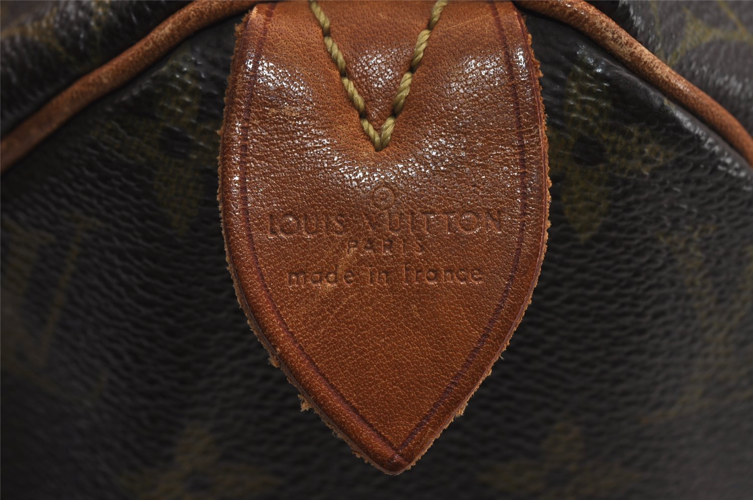 Authentic Louis Vuitton Monogram Speedy 40 Hand Boston Bag Old Model LV 9134J