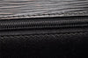 Authentic Louis Vuitton Epi Chaillot Clutch Hand Bag Purse Black M52532 LV 9135I