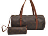 Authentic Louis Vuitton Monogram Papillon 30 Hand Bag Old Model LV 9135J