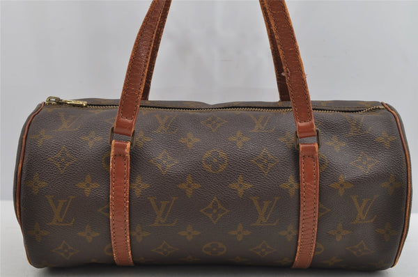 Authentic Louis Vuitton Monogram Papillon 30 Hand Bag Old Model LV 9135J