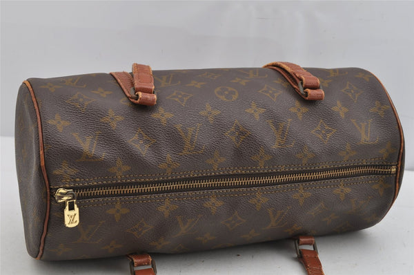 Authentic Louis Vuitton Monogram Papillon 30 Hand Bag Old Model LV 9135J