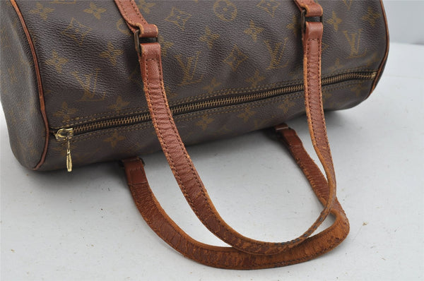 Authentic Louis Vuitton Monogram Papillon 30 Hand Bag Old Model LV 9135J