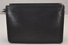 Authentic Louis Vuitton Epi Enghien 2Way Shoulder Clutch Bag M52112 Black 9136I