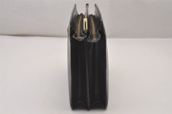Authentic Louis Vuitton Epi Enghien 2Way Shoulder Clutch Bag M52112 Black 9136I
