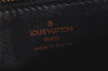 Authentic Louis Vuitton Epi Enghien 2Way Shoulder Clutch Bag M52112 Black 9136I