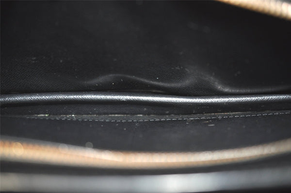 Authentic Louis Vuitton Epi Enghien 2Way Shoulder Clutch Bag M52112 Black 9136I