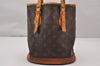 Authentic Louis Vuitton Monogram Bucket PM Shoulder Bag Old Model Junk 9137I