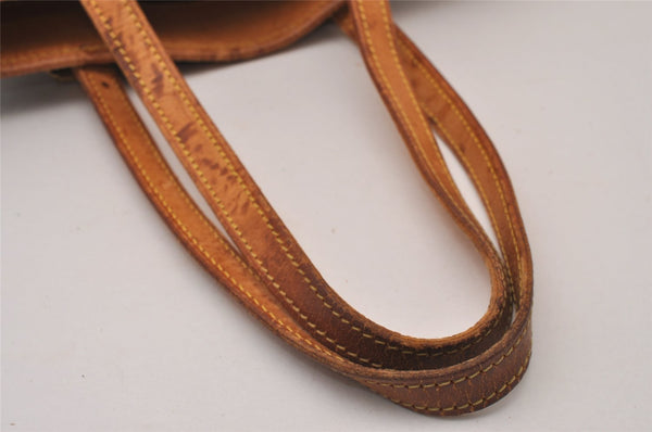 Authentic Louis Vuitton Monogram Bucket PM Shoulder Bag Old Model Junk 9137I