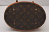 Authentic Louis Vuitton Monogram Bucket PM Shoulder Bag Old Model Junk 9137I