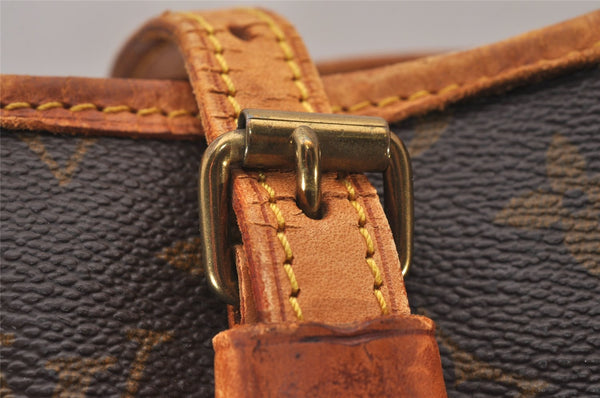 Authentic Louis Vuitton Monogram Bucket PM Shoulder Bag Old Model Junk 9137I