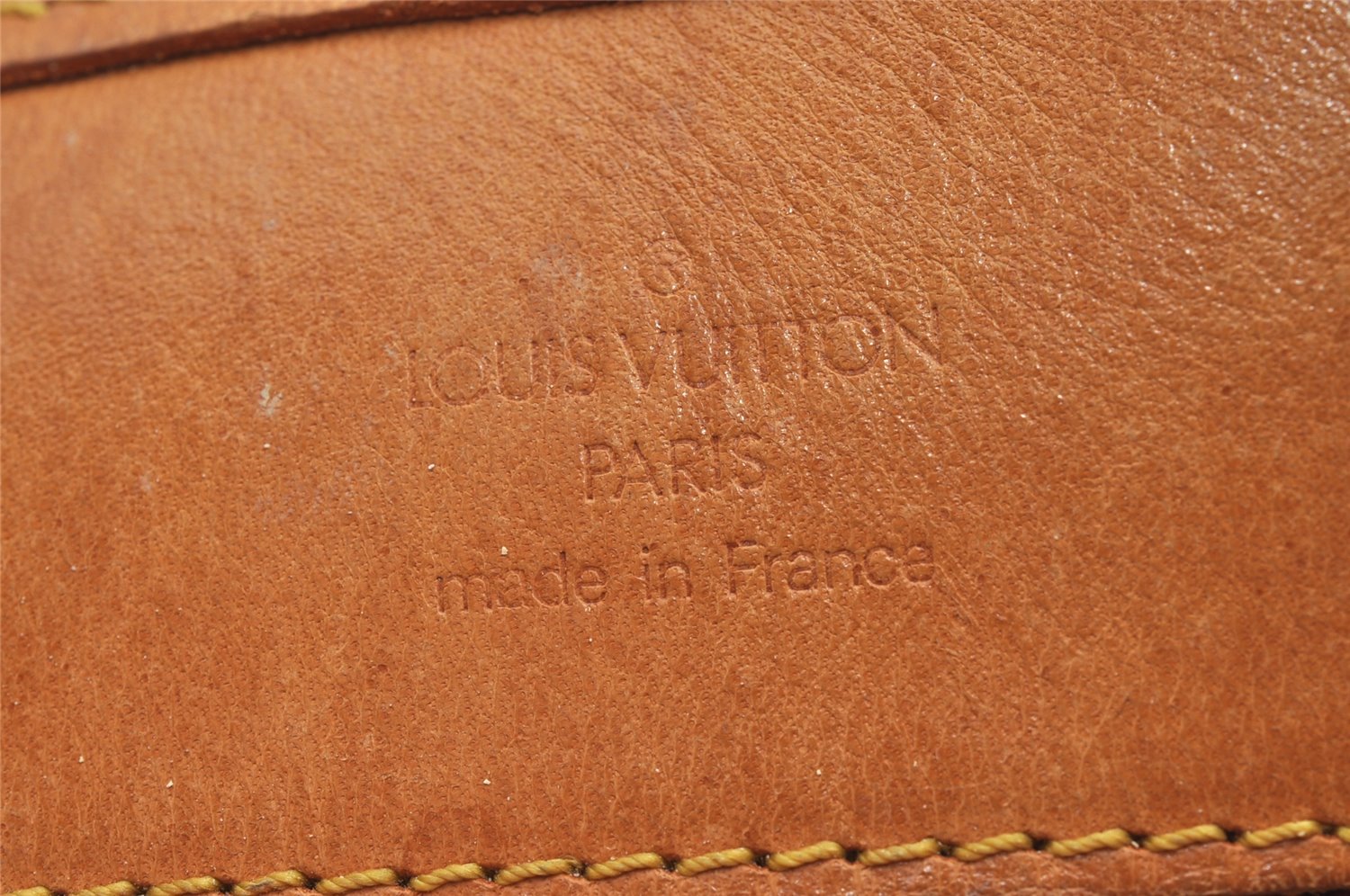 Authentic Louis Vuitton Monogram Bucket PM Shoulder Bag Old Model Junk 9137I