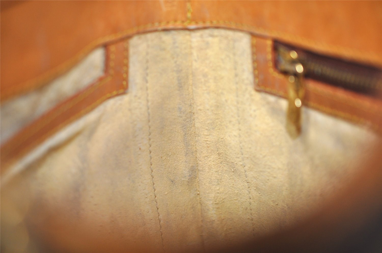 Authentic Louis Vuitton Monogram Bucket PM Shoulder Bag Old Model Junk 9137I