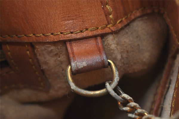 Authentic Louis Vuitton Monogram Bucket PM Shoulder Bag Old Model Junk 9137I