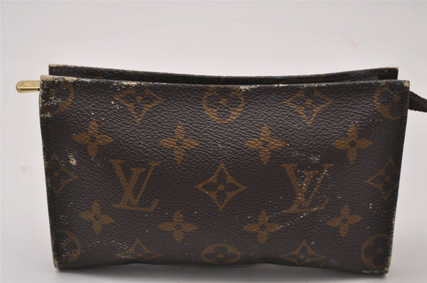 Authentic Louis Vuitton Monogram Bucket PM Shoulder Bag Old Model Junk 9137I
