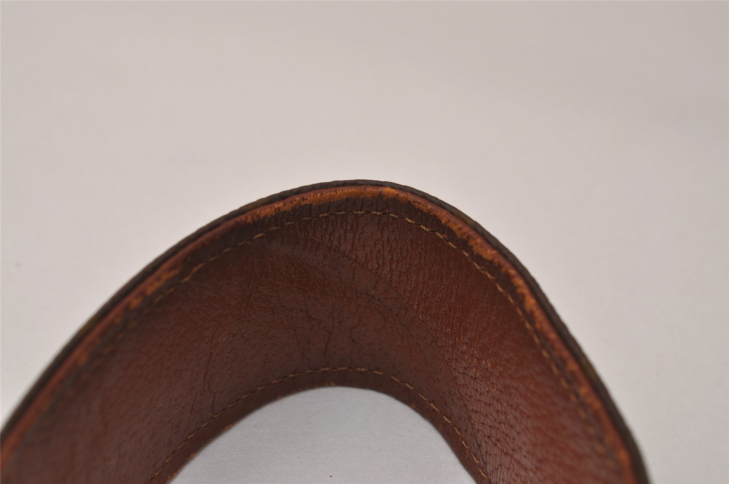 Authentic Louis Vuitton Monogram Leather Belt 95cm 29.5