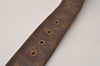 Authentic Louis Vuitton Monogram Leather Belt 95cm 29.5" Brown Old Model 9137J