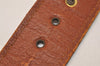 Authentic Louis Vuitton Monogram Leather Belt 95cm 29.5" Brown Old Model 9137J