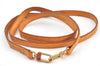 Authentic Louis Vuitton Leather Shoulder Strap Beige 44.9" LV 9138H