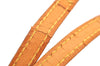 Authentic Louis Vuitton Leather Shoulder Strap Beige 44.9" LV 9138H