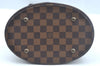 Authentic Louis Vuitton Damier Marais Bucket Shoulder Tote Bag N42240 LV 9138I