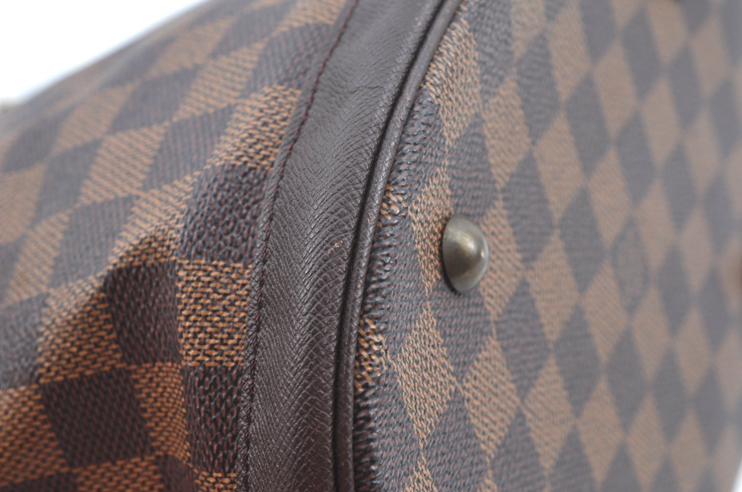 Authentic Louis Vuitton Damier Marais Bucket Shoulder Tote Bag N42240 LV 9138I