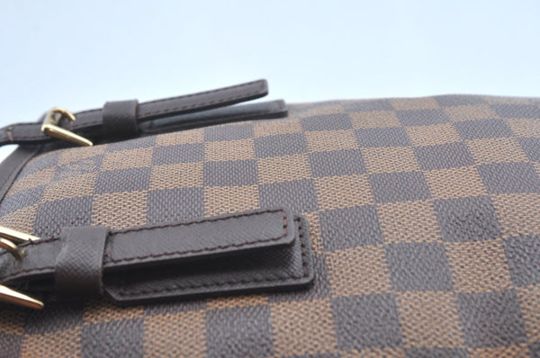 Authentic Louis Vuitton Damier Marais Bucket Shoulder Tote Bag N42240 LV 9138I