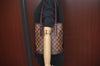 Authentic Louis Vuitton Damier Marais Bucket Shoulder Tote Bag N42240 LV 9138I