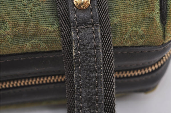 Auth Louis Vuitton Monogram Mini Josephine PM 2Way Hand Bag M92415 Khaki 9138J