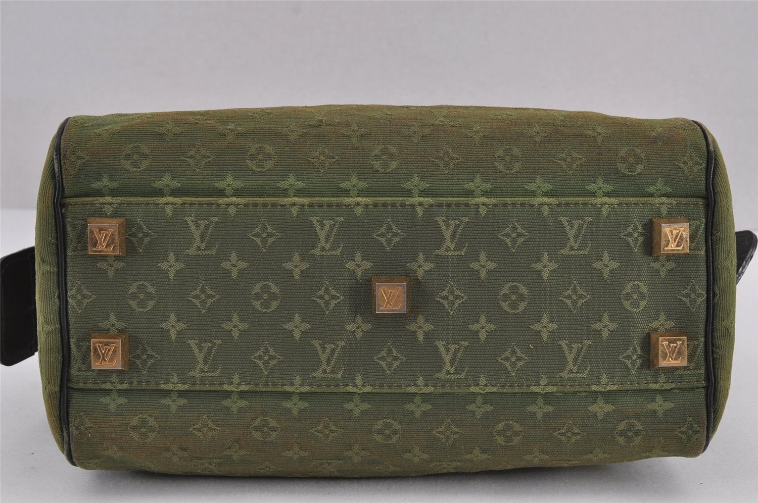 Auth Louis Vuitton Monogram Mini Josephine PM 2Way Hand Bag M92415 Khaki 9138J