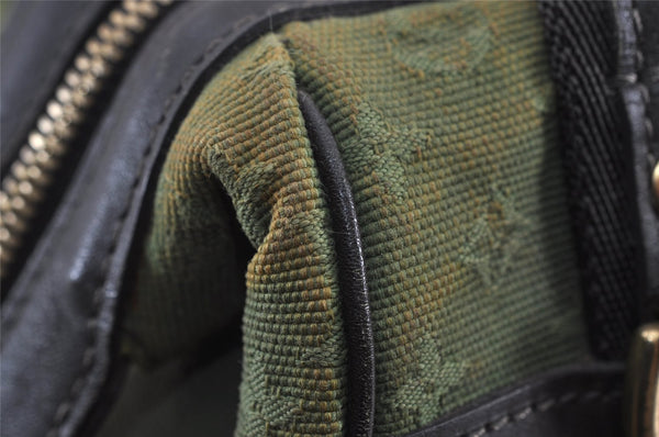 Auth Louis Vuitton Monogram Mini Josephine PM 2Way Hand Bag M92415 Khaki 9138J