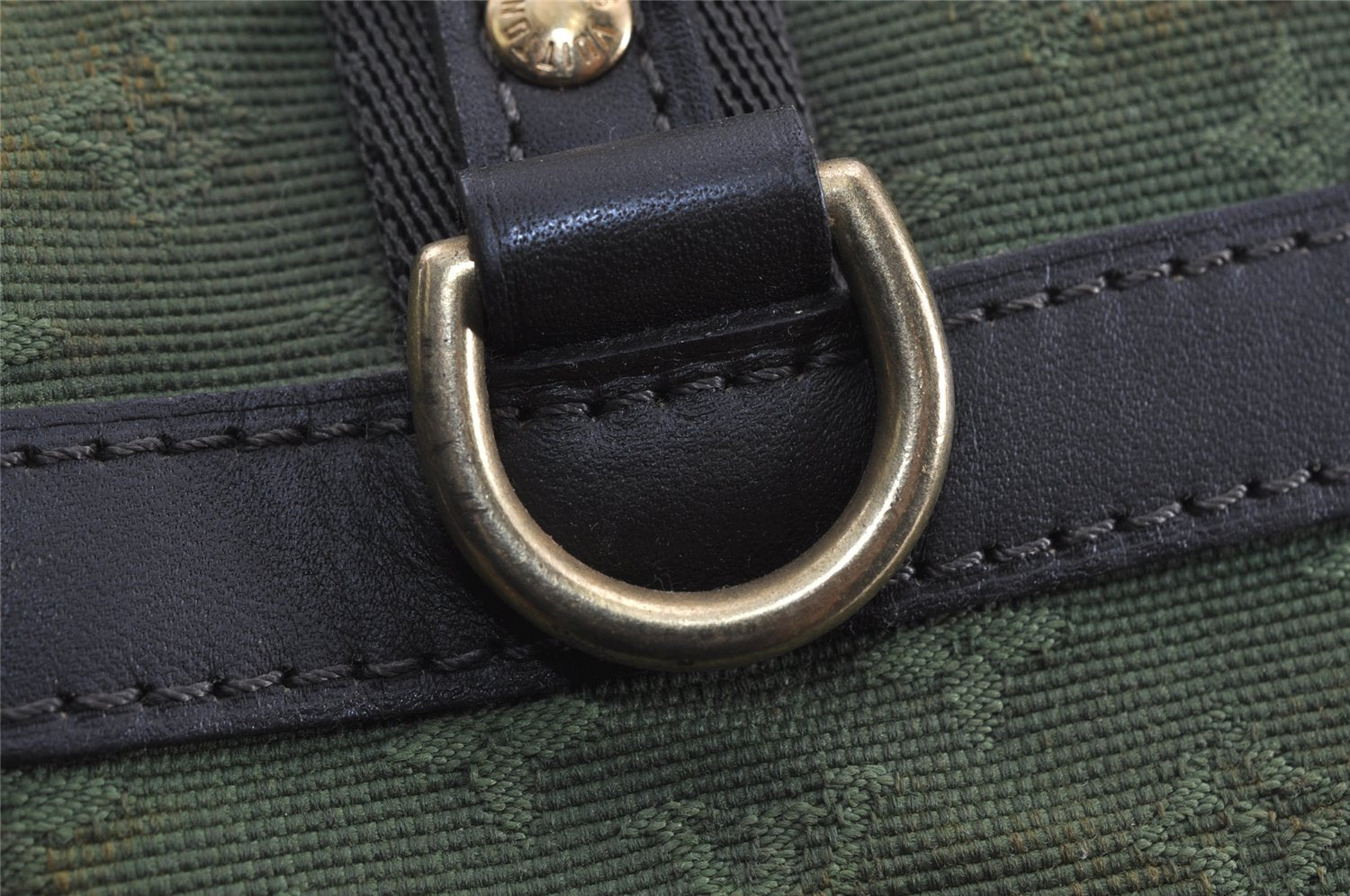 Auth Louis Vuitton Monogram Mini Josephine PM 2Way Hand Bag M92415 Khaki 9138J