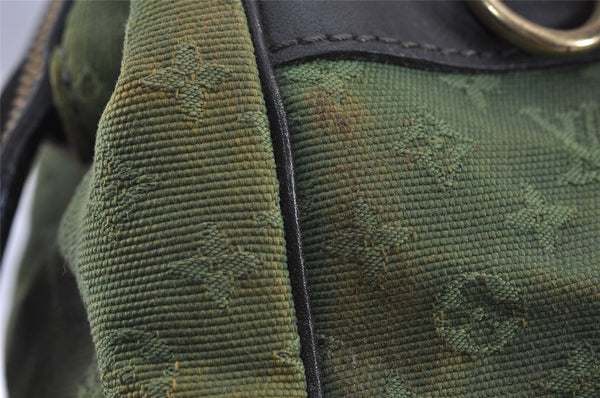 Auth Louis Vuitton Monogram Mini Josephine PM 2Way Hand Bag M92415 Khaki 9138J