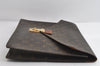 Authentic Louis Vuitton Monogram Porte Documents Senateur M53335 Briefcase 9139I