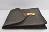 Authentic Louis Vuitton Monogram Porte Documents Senateur M53335 Briefcase 9139I