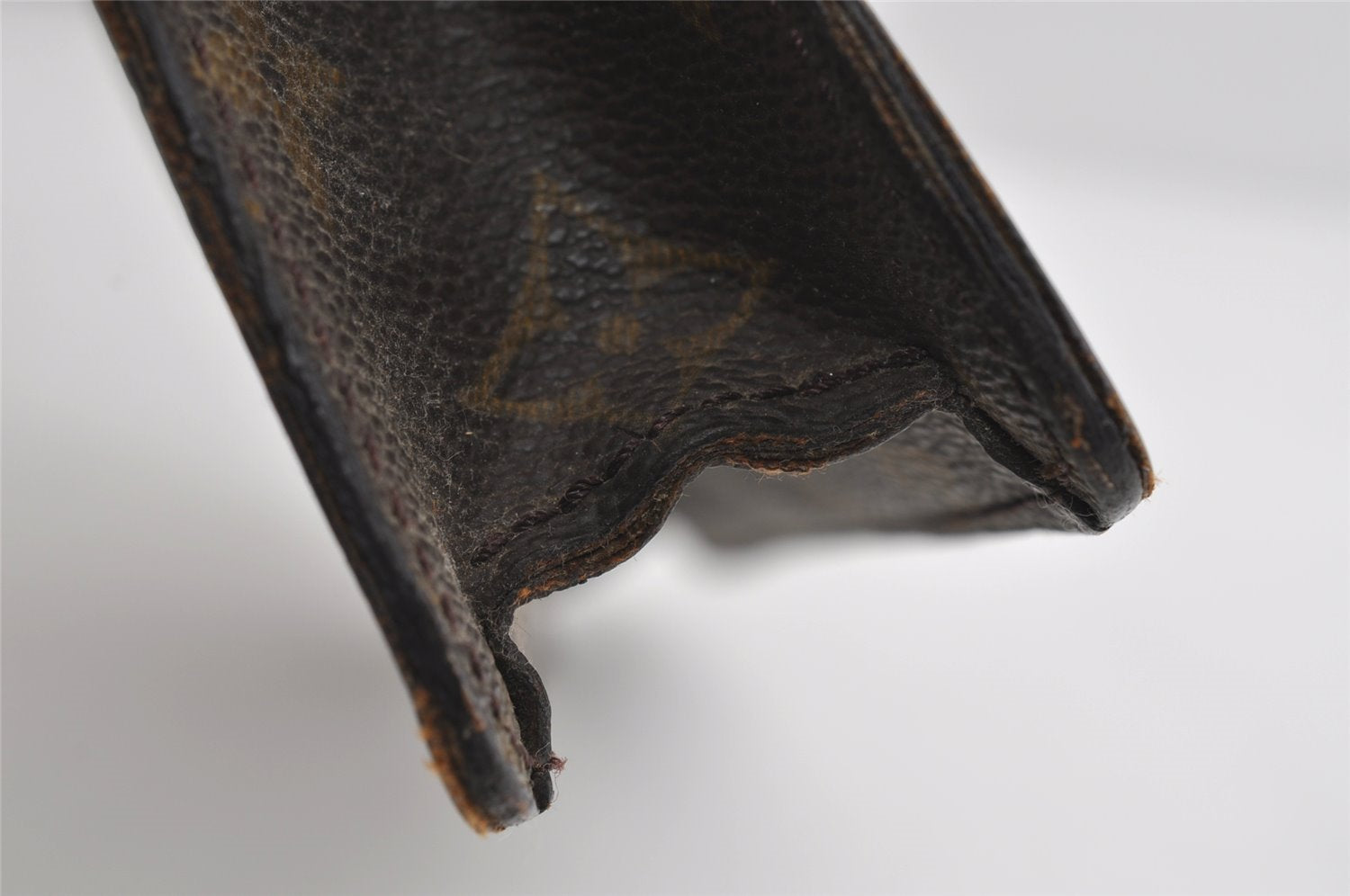 Authentic Louis Vuitton Monogram Porte Documents Senateur M53335 Briefcase 9139I