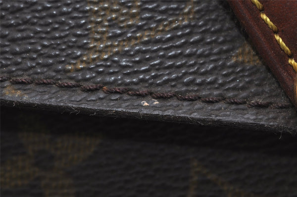 Authentic Louis Vuitton Monogram Porte Documents Senateur M53335 Briefcase 9139I