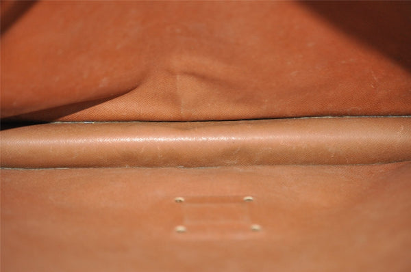 Authentic Louis Vuitton Monogram Porte Documents Senateur M53335 Briefcase 9139I