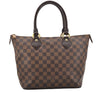 Authentic Louis Vuitton Damier Saleya PM Shoulder Tote Bag N51183 LV 9140I