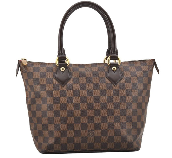 Authentic Louis Vuitton Damier Saleya PM Shoulder Tote Bag N51183 LV 9140I