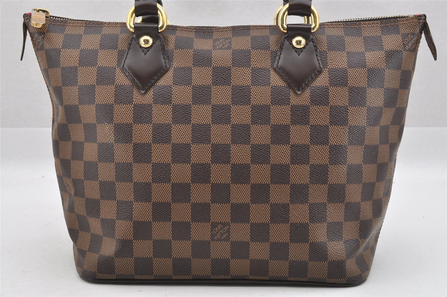 Authentic Louis Vuitton Damier Saleya PM Shoulder Tote Bag N51183 LV 9140I