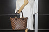 Authentic Louis Vuitton Damier Saleya PM Shoulder Tote Bag N51183 LV 9140I