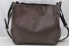 Authentic Louis Vuitton Epi Mandara MM Shoulder Cross Bag Brown M5889D LV 9141I